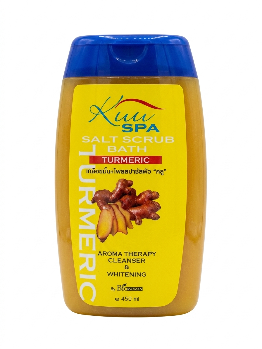 Kuu Spa Salt Scrub 450ml - Soaps & Scrubs skincare product