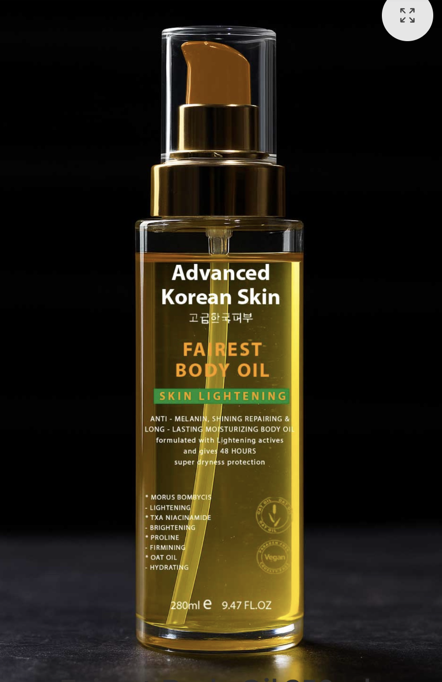 Advanced korean skin Body Oil 280ml - Body Oils & Sunscreen skincare product