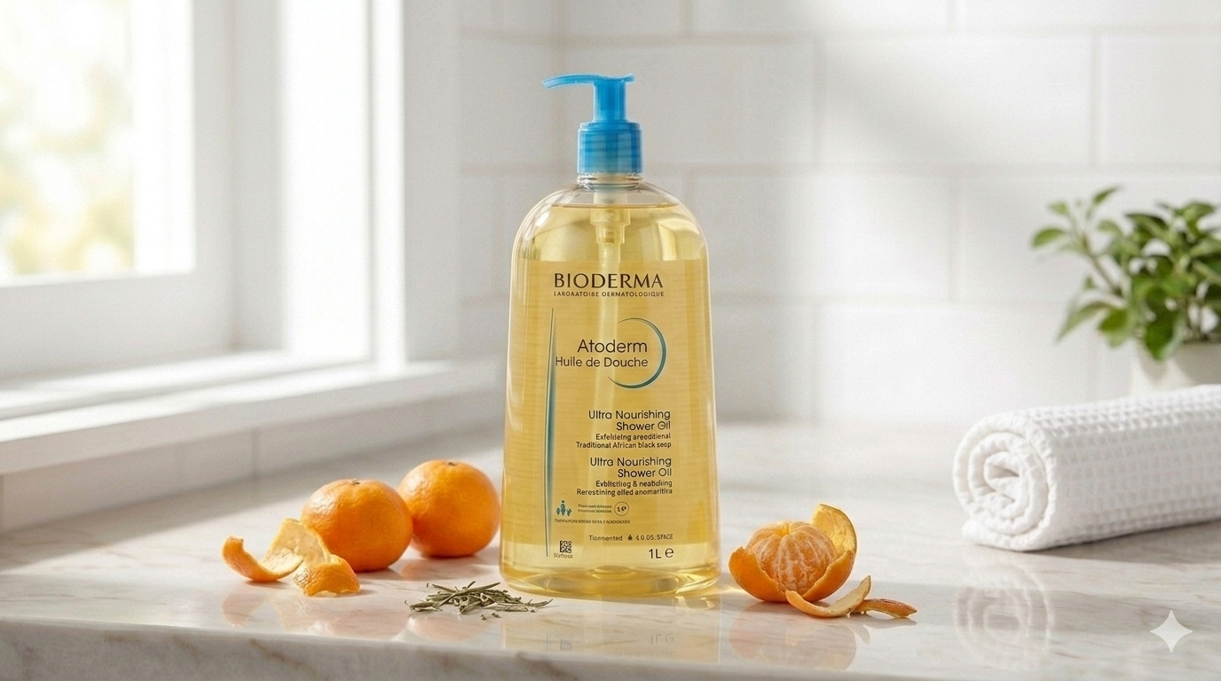 Bioderma Atoderm Huile De Douche Ultra-Nourishing Shower Oil 1L - Body Wash & Shower Gels skincare product