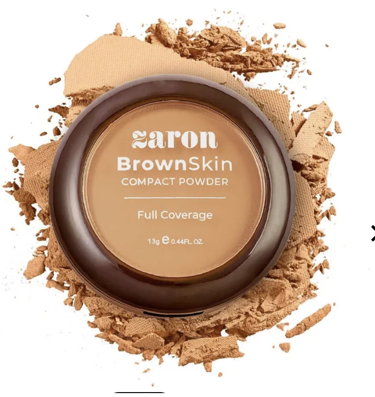 Zaron Brownskin Compact Powder 13g - Make-up Products skincare product